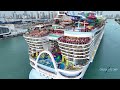 Drone Chase! Icon of the Seas Home Port Arrival ~ 01/10/2024