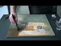 Unlock Your Creativity: diy easy abstract acrylic painting - texture - layers - mixed media painting