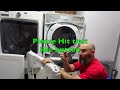 Dryer vent cleaning on a Maytag Maxima dryer, (Full cleaning)