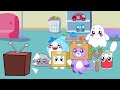 LankyBox Learns to Take Care of Baby Thicc Shark | LankyBox Channel Kids Cartoon