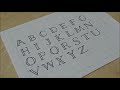 #2 Beautiful hand lettering with a pen | Alphabets Handwriting | Calligraphy