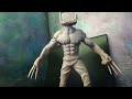 Creating a realistic WOLVERINE into a TV MAN | MaksiClay