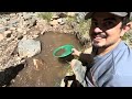 Gold Panning at Lynx Creek Arizona  - with The Boys