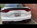 Plastidip kia stinger emblems and removed AWD and GT emblems.