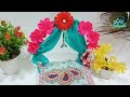 Beautiful DIY Krishna Aasan 😍|| DIY Aasan for Janmastami| Janmastami decor you must try!! ❤️