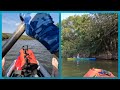 Kayak Camping 20 miles on the Brazos in the Sea Eagle RazorLite FastTrack 385 and Explorer 380X