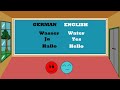 Easy German! Quick Way to Learn for Beginners - 2D Animation Episode 1