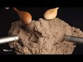 4K ASMR | Ultra Relaxing and Satisfying Kinetic Sand 부드러우면서 자글자글한 키네틱샌드 소리
