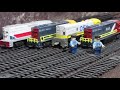 Video Fails Compilation Trains Set LEGO #excavators #railways #keretaapi