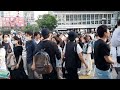 The Very Busy Shibuya Scramble Crossing