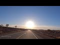 Relaxing Arizona Desert Sunset Drive 4K