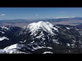 Lone Mountain Peak, view from the top. Big Sky, Montana