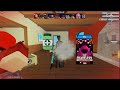 Playing Arsenal on Roblox. Playing Roblox with my friend.