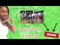 Straightening Long Natural Hair | Morgann Evette