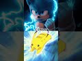 Movie sonic vs Pikachu (all forms)
