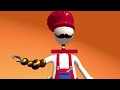 BALDI AND GRANNY FIGHTING GIANT EVIL CHEF in HUMAN FALL FLAT