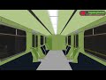 OpenBVE Wacky - Metrovagonmash 81-717 on the T Train
