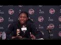 Indiana Fever — Christie Sides, Kelsey Mitchell, Aliyah Boston, NaLyssa Smith after win in Phoenix