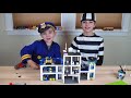 Costume Pretend Play | Lego City Police Station! | JackJackPlays