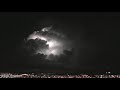 Nuvens de tempestade e raios - Lightning storms - Campina Grande, Paraíba - 20 mar 2019