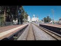 Transperth train drivers cab view - Perth to Victoria Park and return x 2
