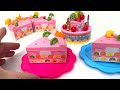 Toy Learning Video for Toddlers | Shapes, Food Names with a Birthday Cake!