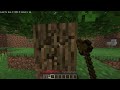 Chopping Trees down in Minecraft POV ASMR