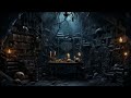 Lair of a Dark Witch Ambience and Music | grim dark fantasy ambience #ambientmusic