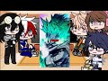 Mha reacts to Deku|New student Deku au|Mha|Bnha|