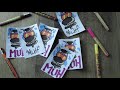 Graffiti Stickering, Muh/ Speed drawing