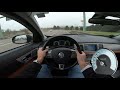 Jaguar XF 3.0 Diesel 211 HP (2011) | X250 | POV Test Drive | German Autobahn