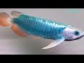 Amazing Blue Arowana Fish - One and Only Rare Arowana Fish in the World - Rare Blue Arowana Fish