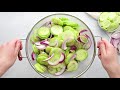 Easy Vinegar Marinated Cucumbers (Cucumber Salad)