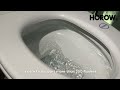 HOROW T38 Smart Toilet Emergency Flush Guide: Using the Smart Toilet Side Button Or Foot Kick Button