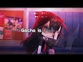 Gacha is red-blue-white-black  /gacha meme/