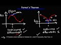 Fermat's Theorem - Application of Derivatives - Calculus 1