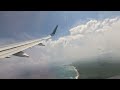 jetBlue Airways A321NEO, pushback, taxi and takeoff from San Juan, Puerto Rico (SJU)