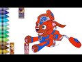 How to Draw Paw Patrol The Movie || Drawing Paw Patrol Zuma 🐾