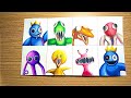 Drawing ROBLOX - RAINBOW FRIENDS in Poppy Play Time Styles