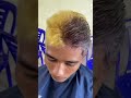 Many hairstyles for men in Cambodia #shortvideo #cuthair #cuthairstyle #haristotram #cuthairathome