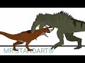 Short Fight-  (Giganotosaurus Vs Carnotaurus)