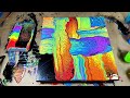 Jaw-Dropping Rainbow Fluid Art Technique