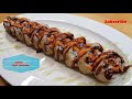 Deep fried salmon sushi roll | chef life  | #food #sushi #japan #foodlovers #youtuber #annie #cookin