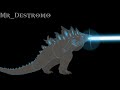 The King of the Monsters    (Legendary Godzilla 2021) Stk I Stick Nodes