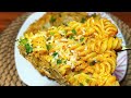 Do you have pasta and eggs at home? Inexpensive,quick and delicious recipe!