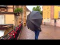 Colmar, Rainy Day Walk in Spring , Walking Tour 4K France  🇫🇷