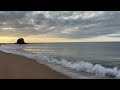 Serenity Above the Sea: 4K Ocean Landscape & Piano Echoes 🌤️ Cloud Whisper | AZ Ocean Waves