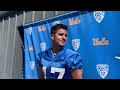 UCLA’s Logan Loya talks about his excitement with the new offense under Eric Bieniemy