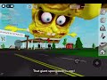 GIANT SPONGEBOB ENCOUNTERED IN BROOKHAVEN ON ROBLOX