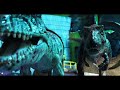 Jurassic World: Dominion | Final Battle Stop-Motion | T-Rex vs Giganotosaurus |4k|